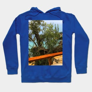 Greek beachfront café bar Hoodie